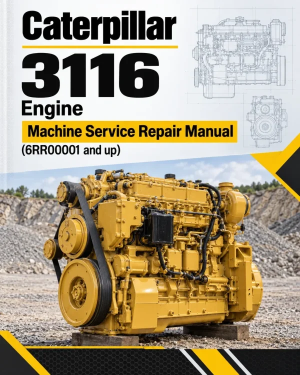 Caterpillar CAT 3116 Engine Machine Service Repair Manual (6RR00001 and up) Caterpillar CAT 3116 Engine Machine Service Repair Manual (6RR00001 and up)