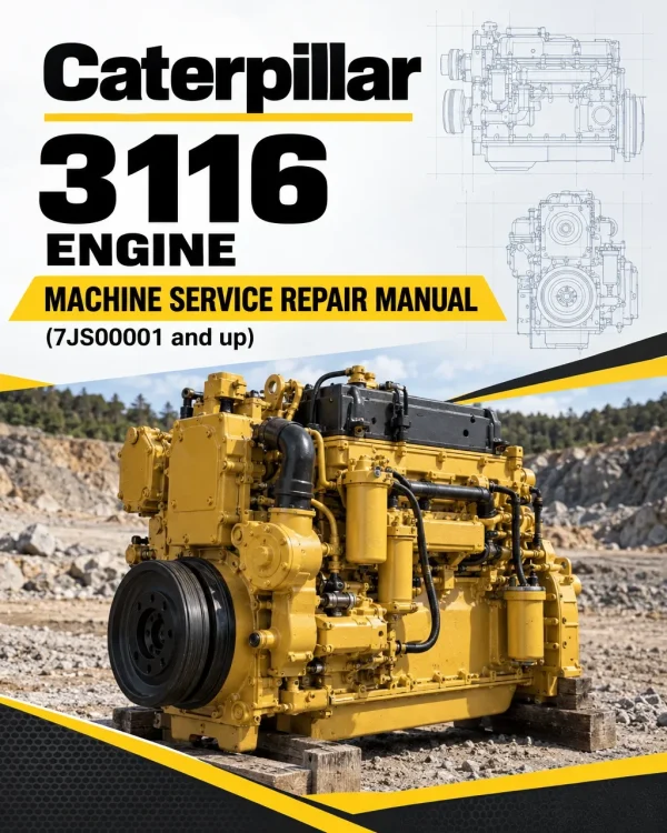 Caterpillar CAT 3116 Engine Machine Service Repair Manual (7JS00001 and up) Caterpillar CAT 3116 Engine Machine Service Repair Manual (7JS00001 and up)