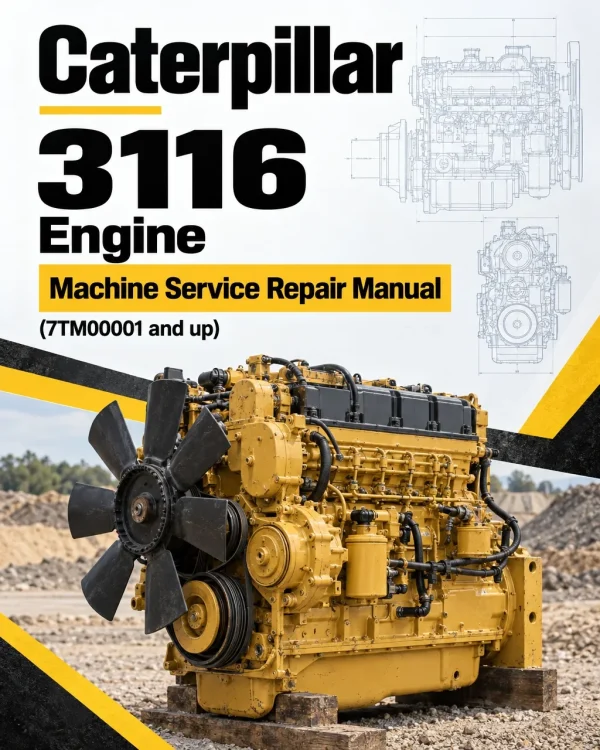 Caterpillar CAT 3116 Engine Machine Service Repair Manual (7TM00001 and up) Caterpillar CAT 3116 Engine Machine Service Repair Manual (7TM00001 and up)