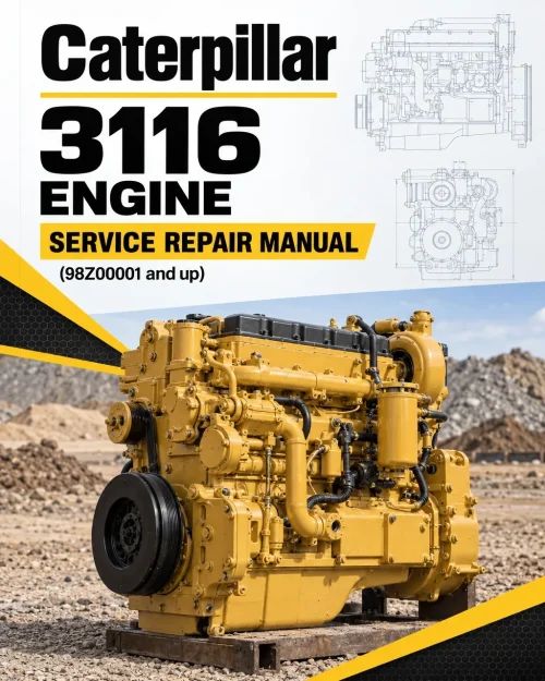 Caterpillar CAT 3116 Engine Machine Service Repair Manual (98Z00001 and up) Caterpillar CAT 3116 Engine Machine Service Repair Manual (98Z00001 and up)