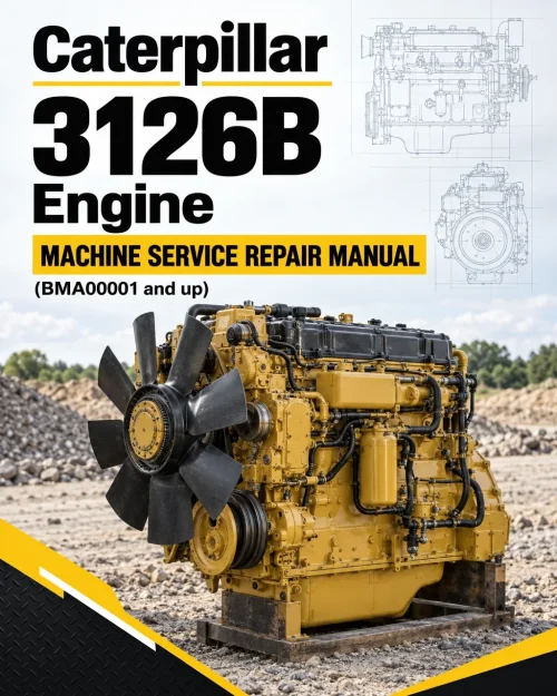 Caterpillar CAT 3126B Engine Machine Service Repair Manual (BMA00001 and up) Caterpillar CAT 3126B Engine Machine Service Repair Manual (BMA00001 and up)