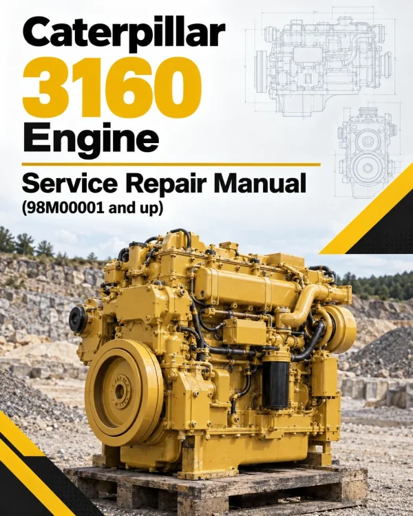 Caterpillar CAT 3160 Engine Machine Service Repair Manual (98M00001 and up) Caterpillar CAT 3160 Engine Machine Service Repair Manual (98M00001 and up)