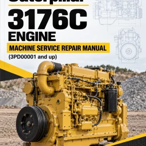 Caterpillar CAT 3176C Engine Machine Service Repair Manual (3PD00001 and up)