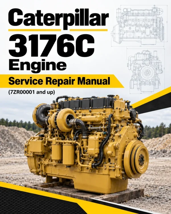 Caterpillar CAT 3176C Engine Machine Service Repair Manual (7ZR00001 and up) Caterpillar CAT 3176C Engine Machine Service Repair Manual (7ZR00001 and up)