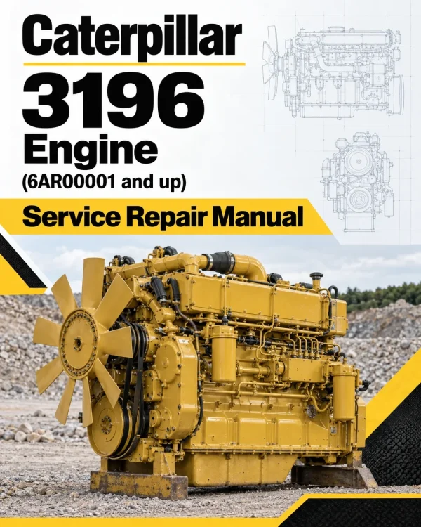 Caterpillar CAT 3196 Engine Machine Service Repair Manual (6AR00001 and up) Caterpillar CAT 3196 Engine Machine Service Repair Manual (6AR00001 and up)