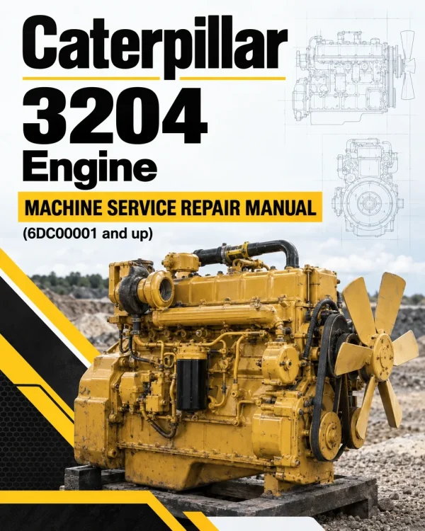 Caterpillar CAT 3204 Engine Machine Service Repair Manual (6DC00001 and up) Caterpillar CAT 3204 Engine Machine Service Repair Manual (6DC00001 and up)