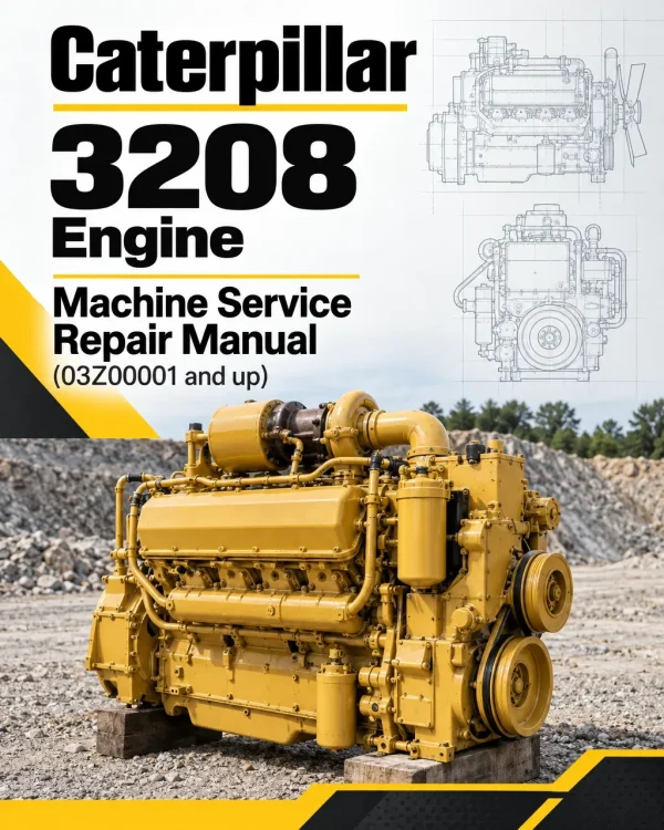 Caterpillar CAT 3208 Engine Machine Service Repair Manual (03Z00001 and up) Caterpillar CAT 3208 Engine Machine Service Repair Manual (03Z00001 and up)