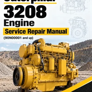 Caterpillar CAT 3208 Engine Machine Service Repair Manual (90N00001 and up)