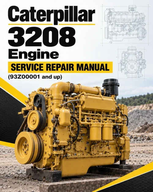 Caterpillar CAT 3208 Engine Machine Service Repair Manual (93Z00001 and up) Caterpillar CAT 3208 Engine Machine Service Repair Manual (93Z00001 and up)