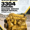 Caterpillar CAT 3304 Engine Machine Service Repair Manual (07Z00001 and up)