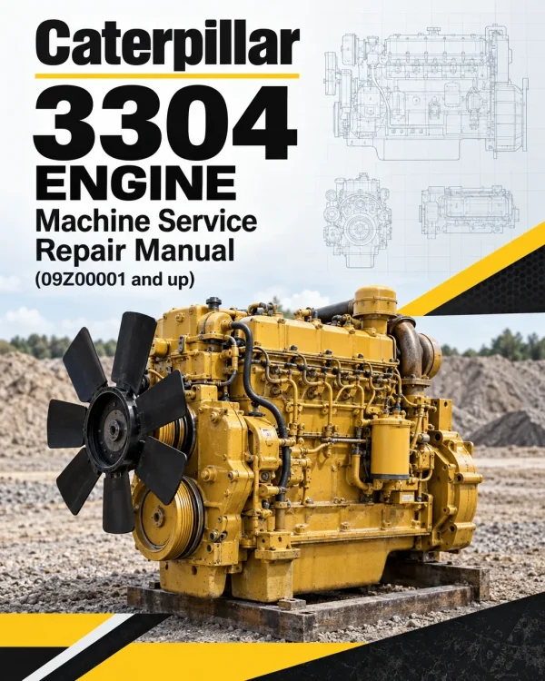 Caterpillar CAT 3304 Engine Machine Service Repair Manual (09Z00001 and up) Caterpillar CAT 3304 Engine Machine Service Repair Manual (09Z00001 and up)