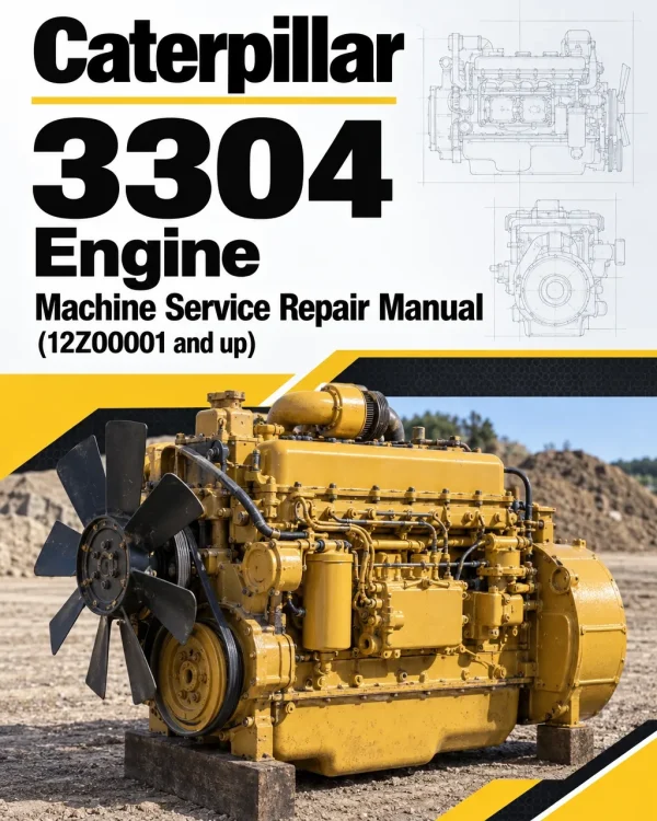 Caterpillar CAT 3304 Engine Machine Service Repair Manual (12Z00001 and up) Caterpillar CAT 3304 Engine Machine Service Repair Manual (12Z00001 and up)