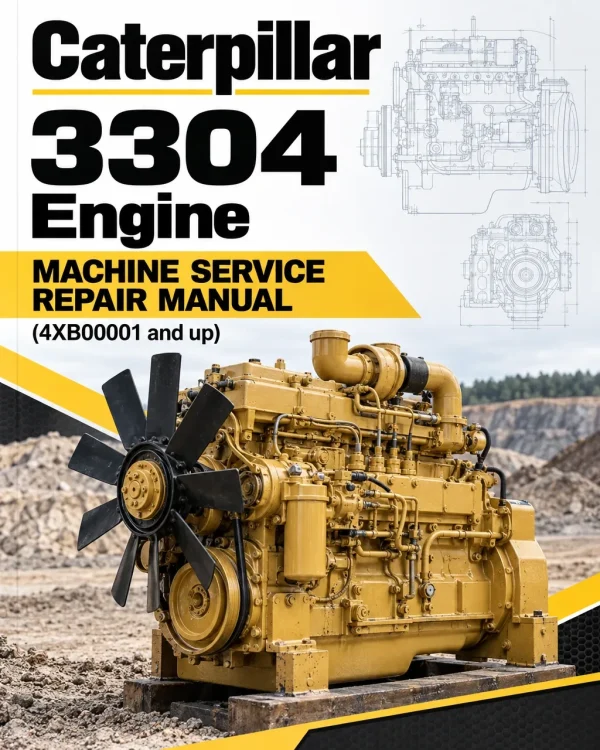 Caterpillar CAT 3304 Engine Machine Service Repair Manual (4XB00001 and up) Caterpillar CAT 3304 Engine Machine Service Repair Manual (4XB00001 and up)