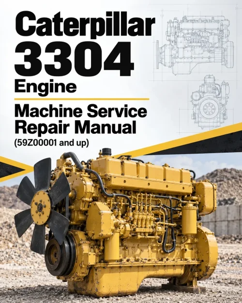 Caterpillar CAT 3304 Engine Machine Service Repair Manual (59Z00001 and up) Caterpillar CAT 3304 Engine Machine Service Repair Manual (59Z00001 and up)