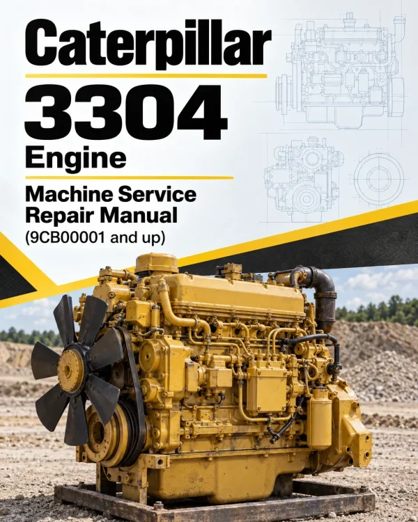 Caterpillar CAT 3304 Engine Machine Service Repair Manual (9CB00001 and up) Caterpillar CAT 3304 Engine Machine Service Repair Manual (9CB00001 and up)