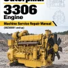 Caterpillar CAT 3306 Engine Machine Service Repair Manual (08Z00001 and up)