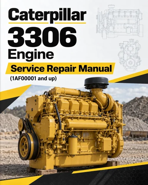 Caterpillar CAT 3306 Engine Machine Service Repair Manual (1AF00001 and up) Caterpillar CAT 3306 Engine Machine Service Repair Manual (1AF00001 and up)