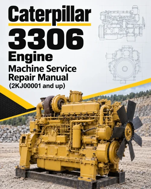 Caterpillar CAT 3306 Engine Machine Service Repair Manual (2KJ00001 and up)