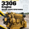 Caterpillar CAT 3306 Engine Machine Service Repair Manual (47V00001 and up)