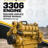 Caterpillar CAT 3306 Engine Machine Service Repair Manual (49V00001 and up)
