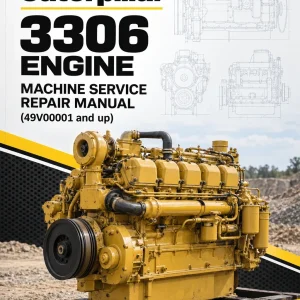 Caterpillar CAT 3306 Engine Machine Service Repair Manual (49V00001 and up)