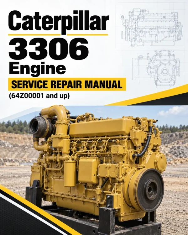 Caterpillar CAT 3306 Engine Machine Service Repair Manual (64Z00001 and up) Caterpillar CAT 3306 Engine Machine Service Repair Manual (64Z00001 and up)