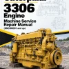 Caterpillar CAT 3306 Engine Machine Service Repair Manual (6NC00001 and up)