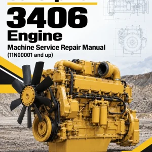 Caterpillar CAT 3406 Engine Machine Service Repair Manual (11N00001 and up)
