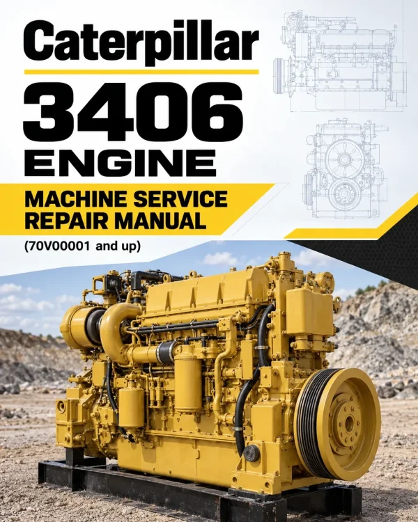 Caterpillar CAT 3406 Engine Machine Service Repair Manual (70V00001 and up) Caterpillar CAT 3406 Engine Machine Service Repair Manual (70V00001 and up)