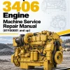 Caterpillar CAT 3406 Engine Machine Service Repair Manual (81Y00001 and up)