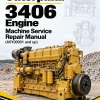 Caterpillar CAT 3406 Engine Machine Service Repair Manual (A5Y00001 and up)