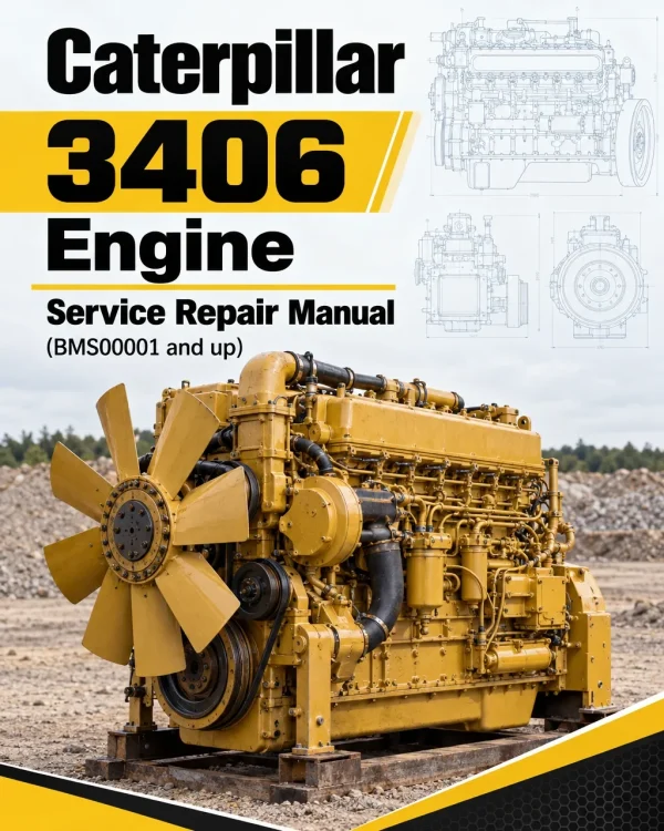 Caterpillar CAT 3406 Engine Machine Service Repair Manual (BMS00001 and up) Caterpillar CAT 3406 Engine Machine Service Repair Manual (BMS00001 and up)