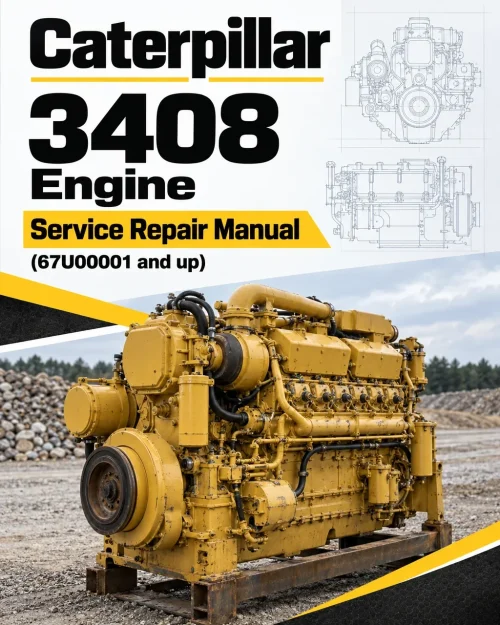 Caterpillar CAT 3408 Engine Machine Service Repair Manual (67U00001 and up) Caterpillar CAT 3408 Engine Machine Service Repair Manual (67U00001 and up)