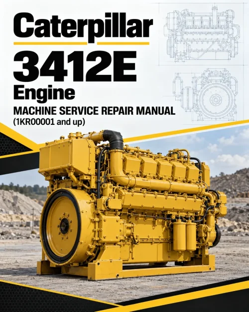 Caterpillar CAT 3412E Engine Machine Service Repair Manual (1KR00001 and up) Caterpillar CAT 3412E Engine Machine Service Repair Manual (1KR00001 and up)