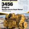 Caterpillar CAT 3456 Engine Machine Service Repair Manual (7RC00001 and up)