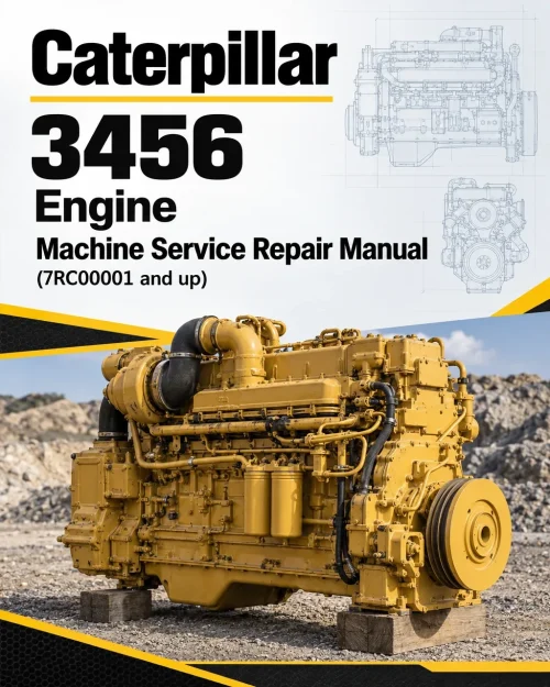 Caterpillar CAT 3456 Engine Machine Service Repair Manual (7RC00001 and up) Caterpillar CAT 3456 Engine Machine Service Repair Manual (7RC00001 and up)