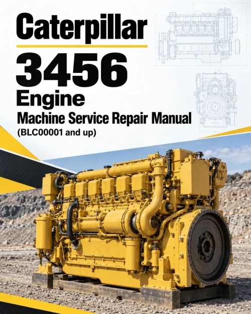 Caterpillar CAT 3456 Engine Machine Service Repair Manual (BLC00001 and up) Caterpillar CAT 3456 Engine Machine Service Repair Manual (BLC00001 and up)