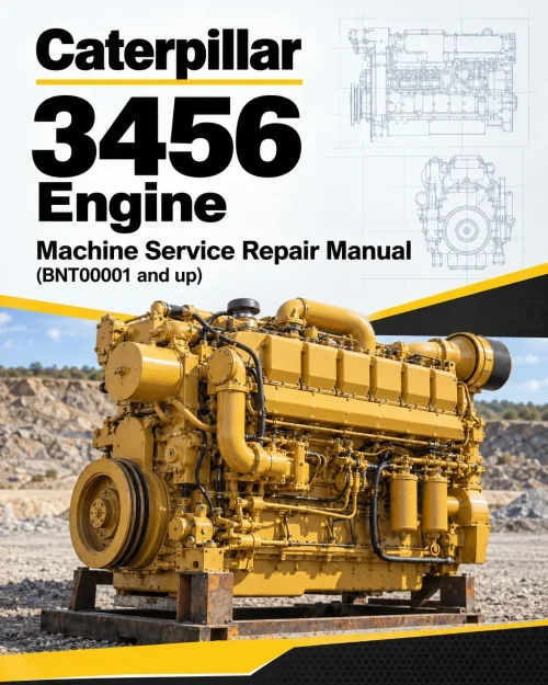 Caterpillar CAT 3456 Engine Machine Service Repair Manual (BNT00001 and up) Caterpillar CAT 3456 Engine Machine Service Repair Manual (BNT00001 and up)