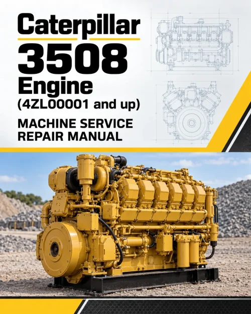 Caterpillar CAT 3508 Engine Machine Service Repair Manual (4ZL00001 and up) Caterpillar CAT 3508 Engine Machine Service Repair Manual (4ZL00001 and up)