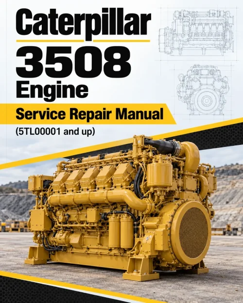 Caterpillar CAT 3508 Engine Machine Service Repair Manual (5TL00001 and up) Caterpillar CAT 3508 Engine Machine Service Repair Manual (5TL00001 and up)