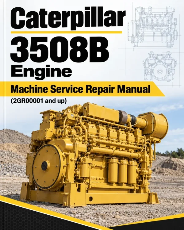Caterpillar CAT 3508B Engine Machine Service Repair Manual (2GR00001 and up) Caterpillar CAT 3508B Engine Machine Service Repair Manual (2GR00001 and up)