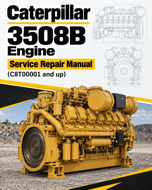 Caterpillar CAT 3508B Engine Machine Service Repair Manual (C8T00001 and up) Caterpillar CAT 3508B Engine Machine Service Repair Manual (C8T00001 and up)