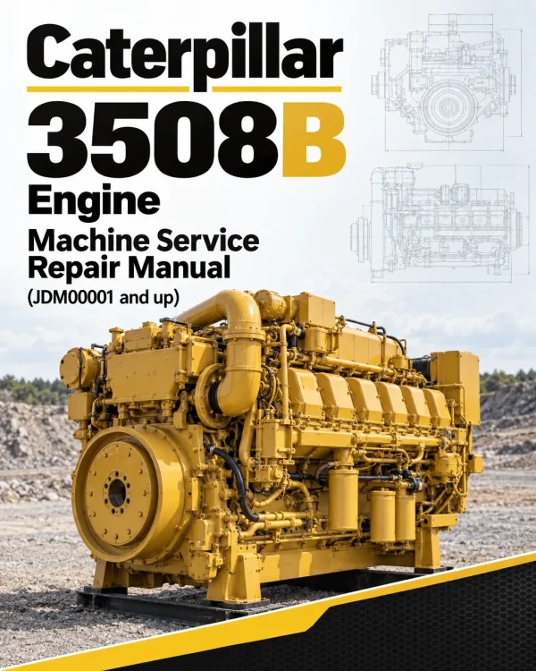 Caterpillar CAT 3508B Engine Machine Service Repair Manual (JDM00001 and up) Caterpillar CAT 3508B Engine Machine Service Repair Manual (JDM00001 and up)