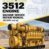 Caterpillar CAT 3512 Engine Machine Service Repair Manual (5EL00001 and up)