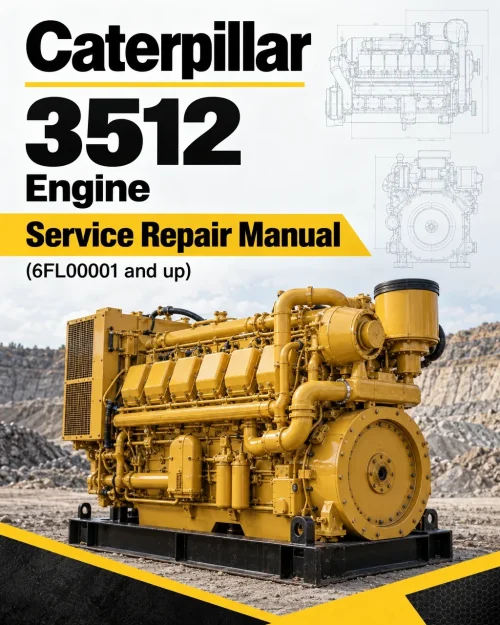 Caterpillar CAT 3512 Engine Machine Service Repair Manual (6FL00001 and up) Caterpillar CAT 3512 Engine Machine Service Repair Manual (6FL00001 and up)