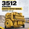 Caterpillar CAT 3512 Engine Machine Service Repair Manual (96Z00001 and up) Caterpillar CAT 3512 Engine Machine Service Repair Manual (96Z00001 and up)