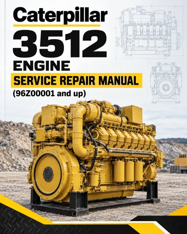 Caterpillar CAT 3512 Engine Machine Service Repair Manual (96Z00001 and up) Caterpillar CAT 3512 Engine Machine Service Repair Manual (96Z00001 and up)