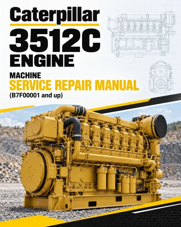 Caterpillar CAT 3512C Engine Machine Service Repair Manual (B7F00001 and up) Caterpillar CAT 3512C Engine Machine Service Repair Manual (B7F00001 and up)