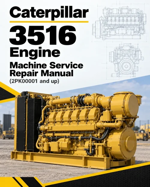 Caterpillar CAT 3516 Engine Machine Service Repair Manual (2PK00001 and up) Caterpillar CAT 3516 Engine Machine Service Repair Manual (2PK00001 and up)