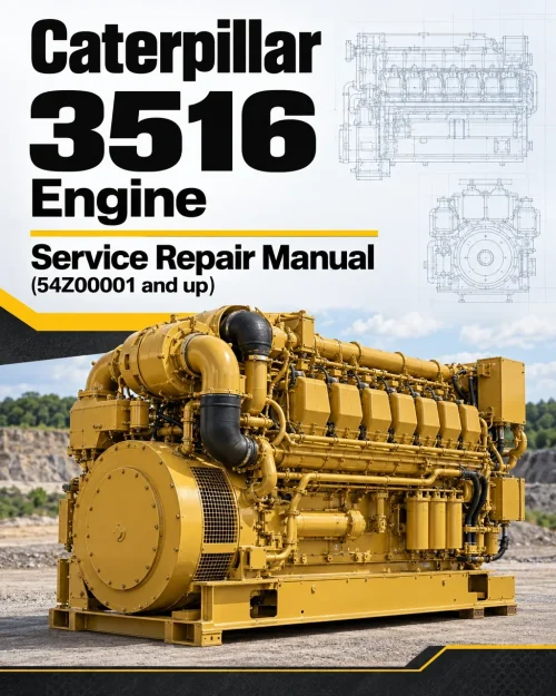Caterpillar CAT 3516 Engine Machine Service Repair Manual (54Z00001 and up) Caterpillar CAT 3516 Engine Machine Service Repair Manual (54Z00001 and up)